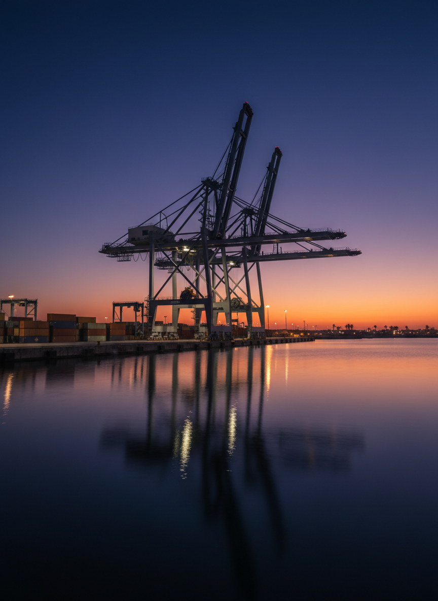 Husbandry services and port logistics